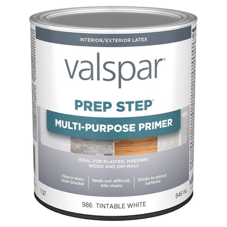 Light House Beauty 1 qt. Prep-Step Latex Primer Tintable White LI3309384